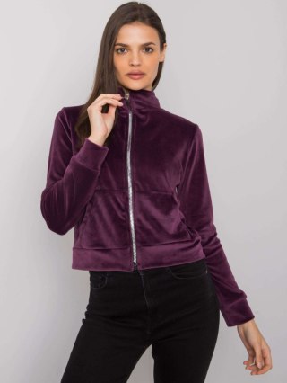 Bluza RV-BL-7303.98P ciemny fioletowy S/M
