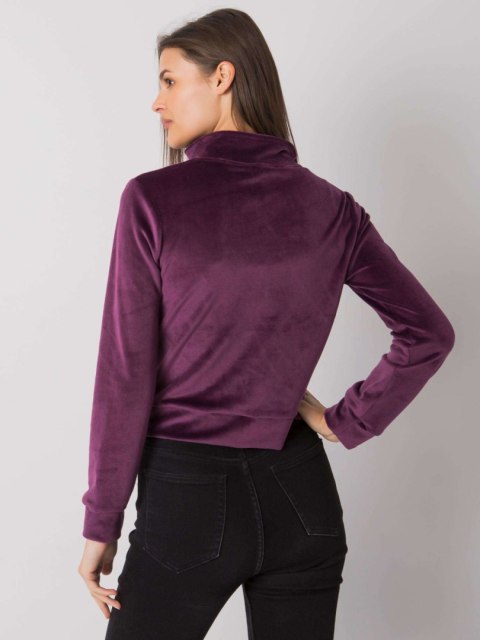 Bluza RV-BL-7303.98P ciemny fioletowy S/M