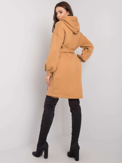 Sukienka RV-SK-7253.13 camelowy S/M Sukienka RV-SK-7253.13 camelowy S/M