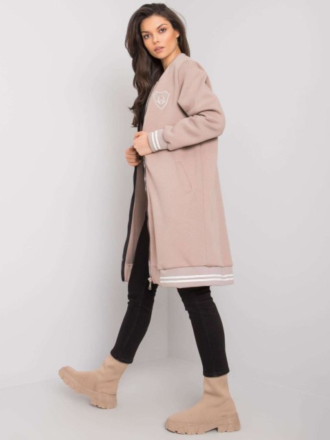 Bluza RV-BL-7350.28 ciemny bezowy S/M