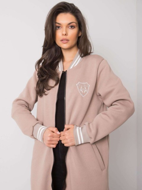 Bluza RV-BL-7350.28 ciemny bezowy S/M