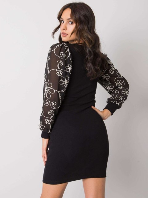 Sukienka RV-SK-7354.07 czarny L/XL