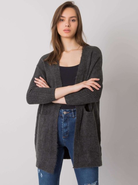 Sweter ASM-SW-7560.96P ciemny szary Sweter ASM-SW-7560.96P ciemny szary