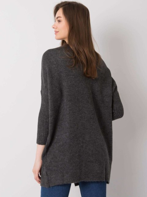 Sweter ASM-SW-7560.96P ciemny szary Sweter ASM-SW-7560.96P ciemny szary