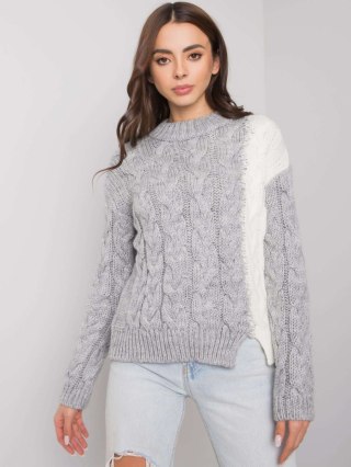 Sweter TO-SW-77.12 szary