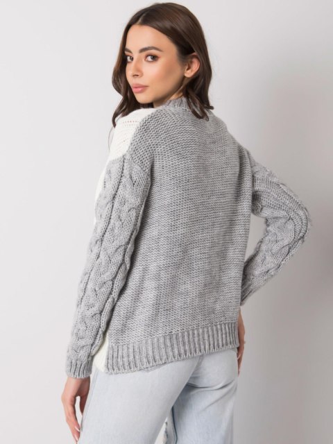 Sweter TO-SW-77.12 szary