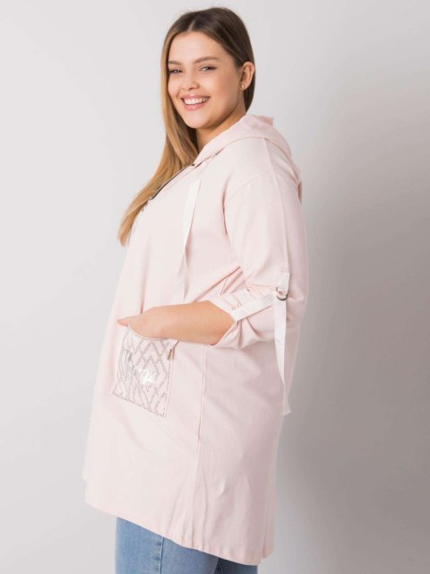Bluza RV-BL-6795.84 jasny różowy Bluza RV-BL-6795.84 jasny różowy