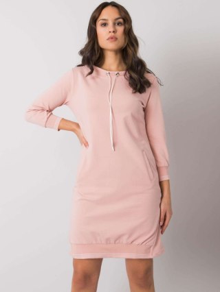 Sukienka RV-SK-7355.93 jasny różowy S/M