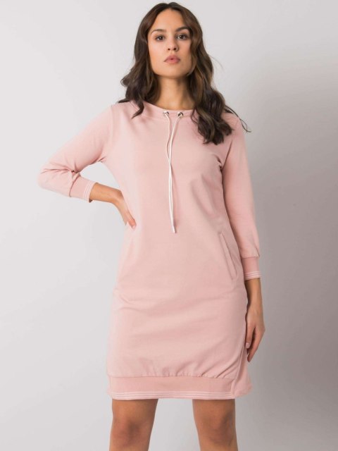 Sukienka RV-SK-7355.93 jasny różowy S/M
