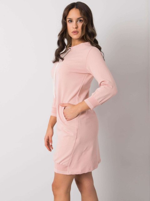 Sukienka RV-SK-7355.93 jasny różowy S/M