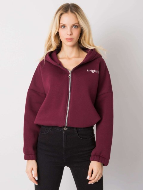 Bluza RV-BL-7366.31 bordowy S/M Bluza RV-BL-7366.31 bordowy S/M