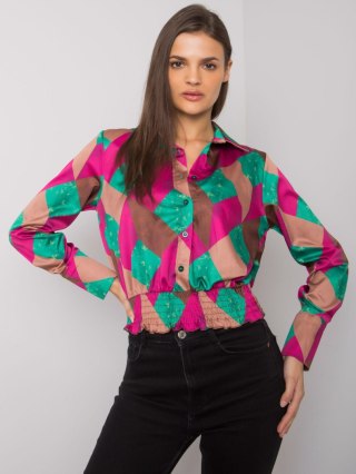Bluzka DHJ-BZ-15251.82 fuksjowy