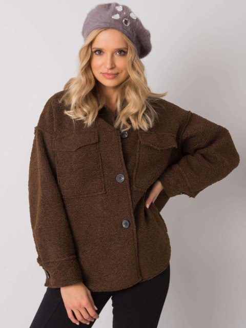 Czapka AT-CZ-BF38834-1 ciemny fioletowy