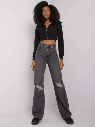 Spodnie jeans RO-SP-PNT-05.12P czarny 44