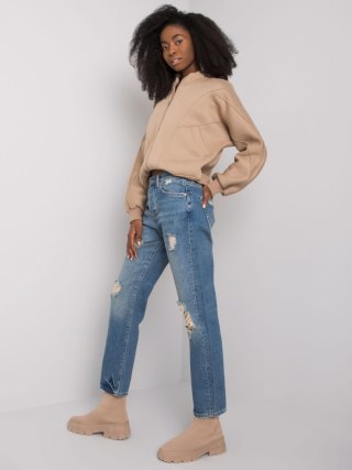 Spodnie jeans RO-SP-PNT-08.83P niebieski 40