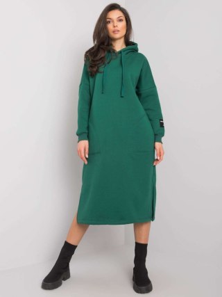 Sukienka RV-SK-7359.25X ciemny zielony L/XL