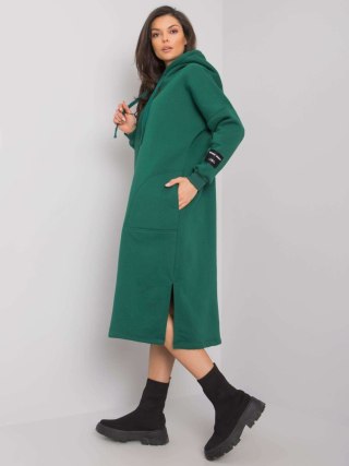 Sukienka RV-SK-7359.25X ciemny zielony L/XL