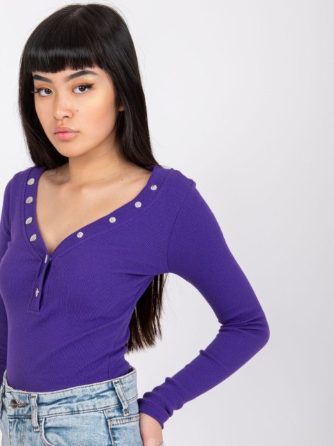 Bluzka RV-BZ-7439.18 ciemny fioletowy M