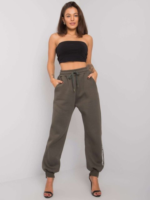 Spodnie dresowe RV-DR-7237.81 ciemny khaki S/M Spodnie dresowe RV-DR-7237.81 ciemny khaki S/M