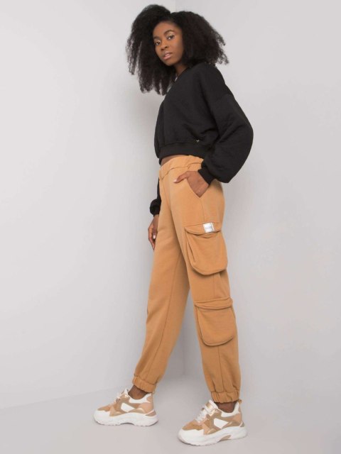 Spodnie dresowe RV-DR-7364.01P camelowy S/M Spodnie dresowe RV-DR-7364.01P camelowy S/M