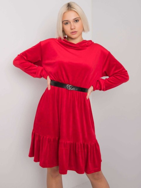 Sukienka FA-SK-7563.11P czerwony Sukienka FA-SK-7563.11P czerwony