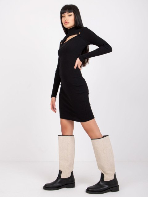 Sukienka RV-SK-7433.51 czarny M