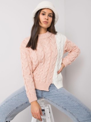 Sweter TO-SW-77.12 jasny różowy
