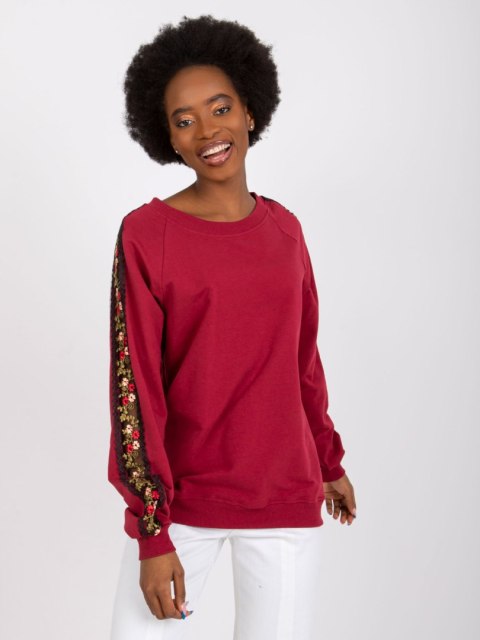 Bluza RV-BL-7458.16 bordowy XL Bluza RV-BL-7458.16 bordowy XL