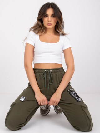 Spodnie dresowe RV-DR-7461.03 khaki L/XL