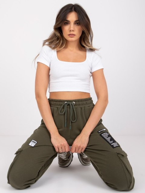 Spodnie dresowe RV-DR-7461.03 khaki L/XL Spodnie dresowe RV-DR-7461.03 khaki L/XL
