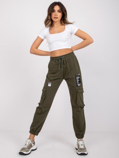 Spodnie dresowe RV-DR-7461.03 khaki L/XL Spodnie dresowe RV-DR-7461.03 khaki L/XL