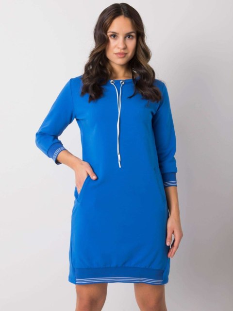 Sukienka RV-SK-7355.93 ciemny niebieski L/XL