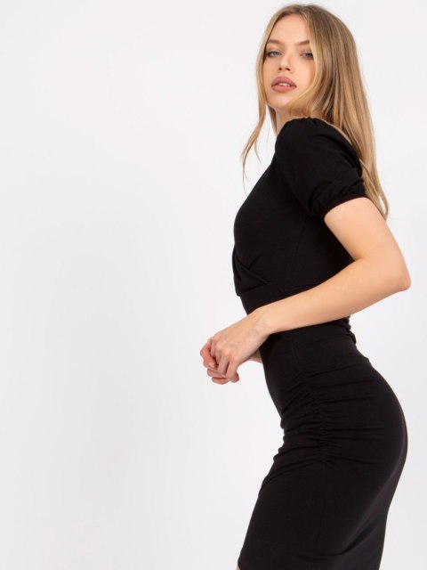 Sukienka RV-SK-7477.34P czarny XL