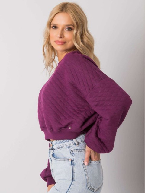 Bluza RV-BL-7450.64 ciemny fioletowy S/M