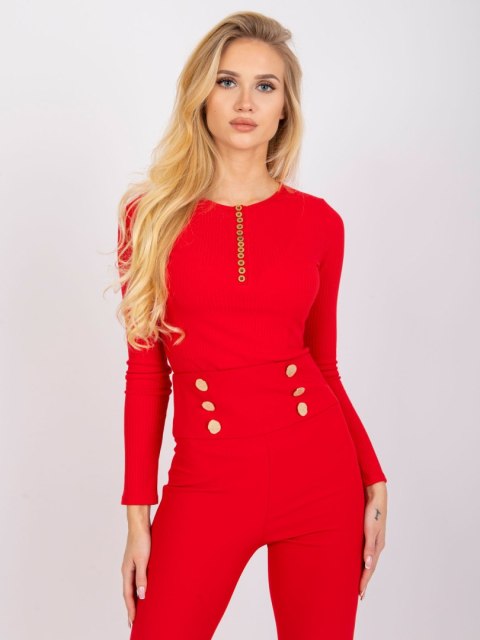 Bluzka LK-BZ-508674.01P czerwony 42 Bluzka LK-BZ-508674.01P czerwony 42