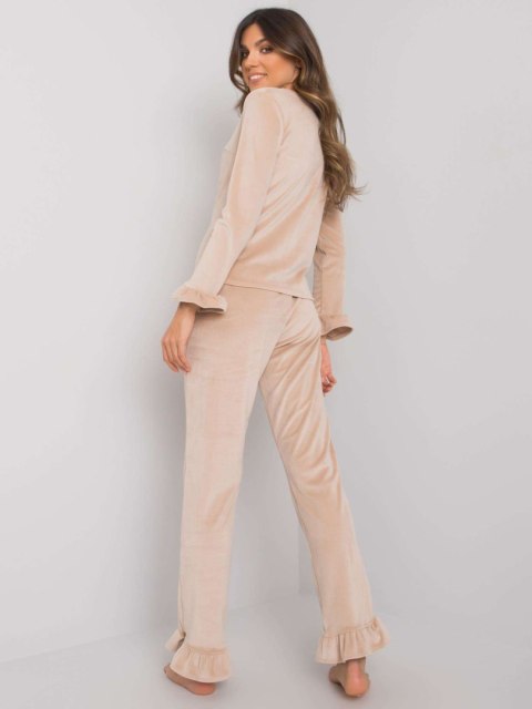 Piżama RV-PI-7394.23X beżowy L