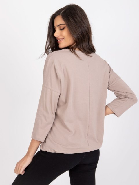 Bluzka RV-BZ-7511.33P ciemny bezowy L/XL Bluzka RV-BZ-7511.33P ciemny bezowy L/XL