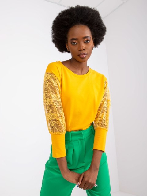 Bluzka RV-BZ-7551.19 jasny pomarańczowy S