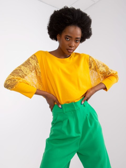 Bluzka RV-BZ-7551.19 jasny pomarańczowy S