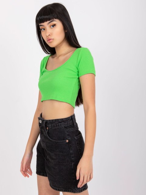 T-shirt RV-TS-7537.52 jasny zielony S T-shirt RV-TS-7537.52 jasny zielony S