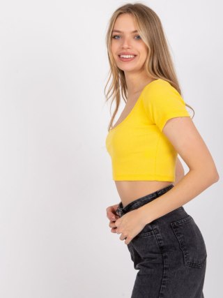 T-shirt RV-TS-7537.52 żółty M