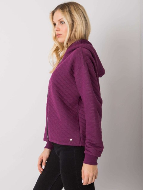 Bluza RV-BL-7449.66 ciemny fioletowy S/M