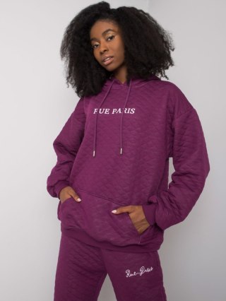 Bluza RV-BL-7452.16 ciemny fioletowy L/XL