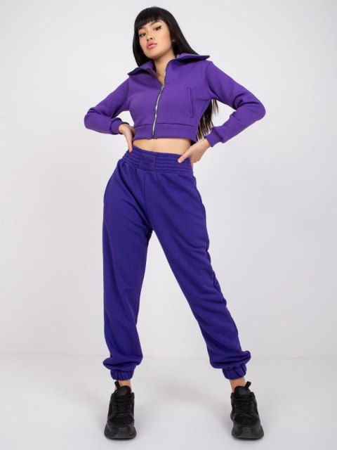 Spodnie dresowe RV-DR-7460.11 ciemny fioletowy L/XL