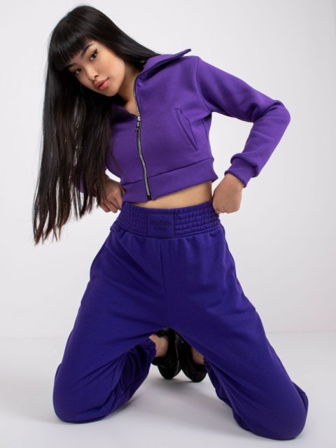 Spodnie dresowe RV-DR-7460.11 ciemny fioletowy L/XL