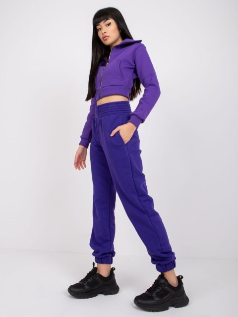 Spodnie dresowe RV-DR-7460.11 ciemny fioletowy L/XL