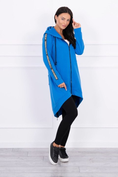 Bluza z suwakiem z tyłu jeans