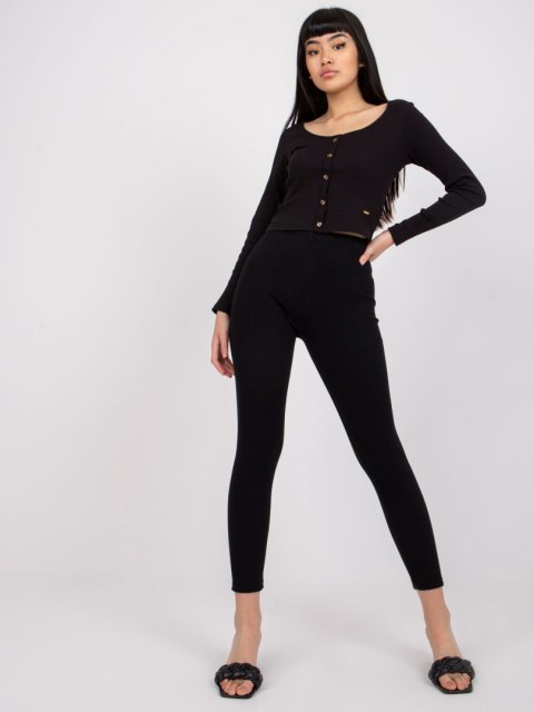 Leginsy RV-LG-7533.08 czarny M