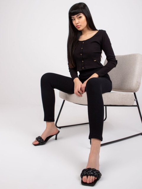 Leginsy RV-LG-7533.08 czarny M