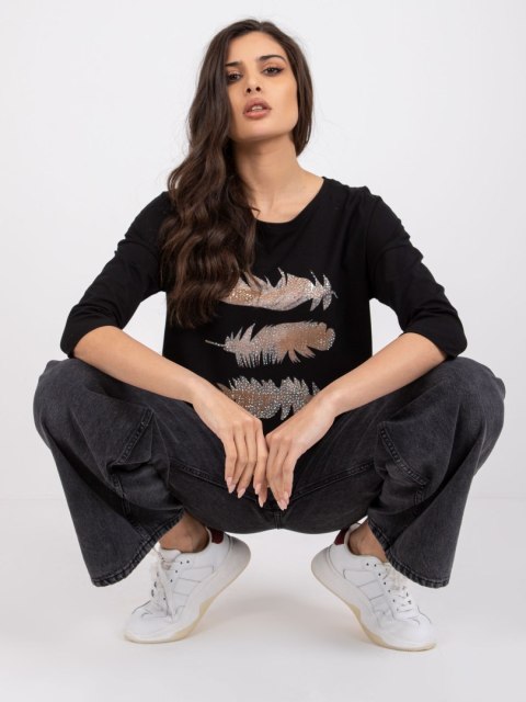 Bluzka RV-BZ-0226.34P czarny L/XL Bluzka RV-BZ-0226.34P czarny L/XL